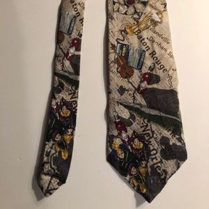 Tabasco Necktie Silk New Orleans Baton Rouge